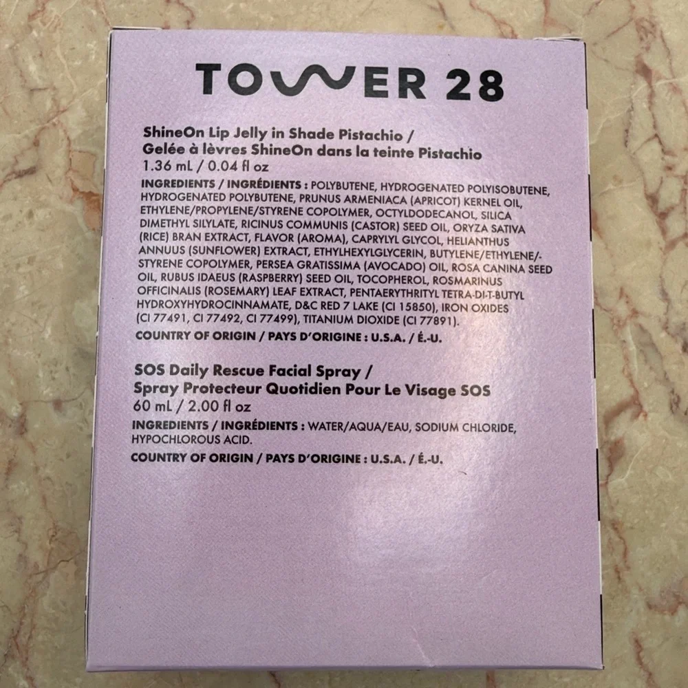 Tower 28 SOS Daily Rescue Facial Spray Duo - Red